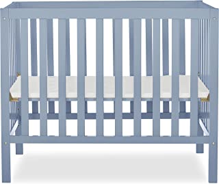 Photo 1 of Dream On Me, Edgewood 4-in-1 Convertible Mini Crib, Dusty Blue