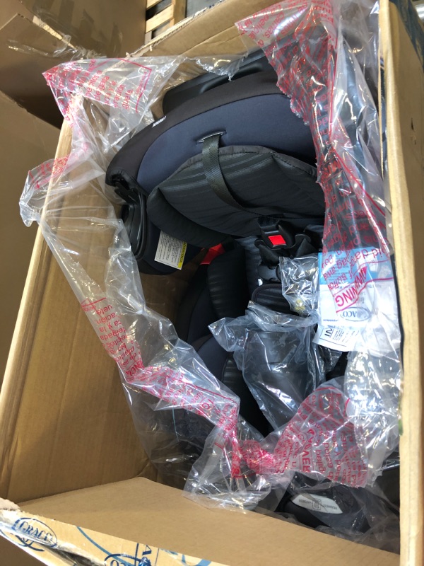 Photo 2 of Graco TriRide 3 in 1 Car Seat | 3 Modes of Use from Rear Facing to Highback Booster Car Seat, Clybourne
