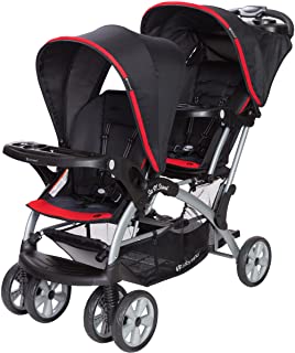 Photo 1 of Baby Trend Sit n Stand Double Stroller, Optic Red