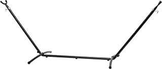 Photo 1 of Amazon Basics Heavy-Duty Hammock Stand, Includes Portable Carrying Case, 9-Foot, Black
