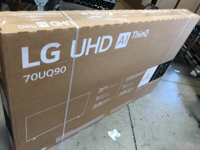 Photo 6 of LG 70-Inch Class UQ9000 Series Alexa Built-in 4K Smart TV (3840 x 2160), 60Hz Refresh Rate, AI-Powered 4K, Cloud Gaming (70UQ9000PUD, 2022)
