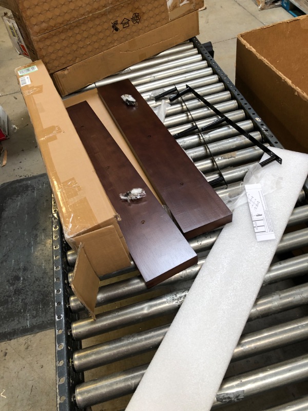 Photo 1 of 2 PACK 6X36 FLOATING SHELF CHERRY