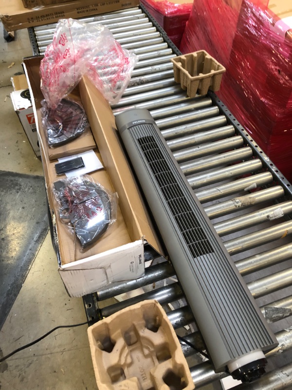 Photo 3 of PELONIS 40''Oscillating Tower Fan | Remote Control | Quiet Stand Up Fan | 3 Speed Settings | 3 Modes |15-Hour Timer | LED Display | for Bedroom Home Office Use| Black
