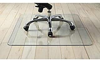 Photo 1 of Lorell Tempered Glass Chair Mat, 36"