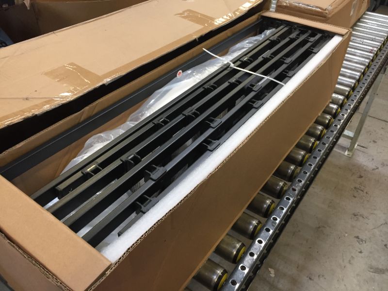 Photo 1 of Amazon Basics Smart Box Spring Bed Base, 9-Inch Mattress Foundation - Twin Size, Tool-Free Easy Assembly