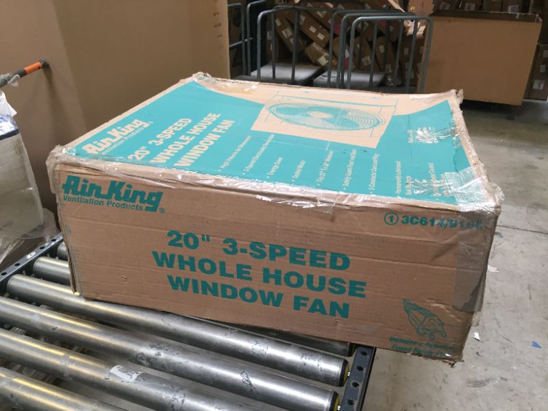 Photo 9 of Air King 9166F 20" Whole House Window Fan