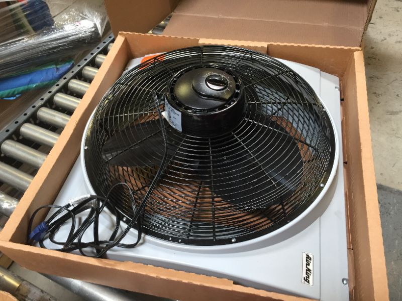 Photo 3 of Air King 9166F 20" Whole House Window Fan