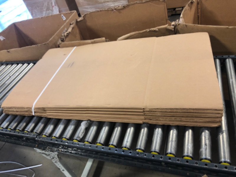 Photo 2 of 303025 Corrugated Cardboard Box 30" L x 30" W x 25" H, Kraft, For Shipping, Packing and Moving (Pack of 8)