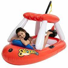 Photo 1 of Sloosh Inflatable Boat Pool Float with Canopy Summer Pool Party Lounge Raft CANOPY ONLY ! NO BOAT
