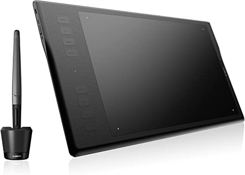 Photo 1 of HUION Inspiroy Q11K Wireless Graphic Drawing Tablet 11 x 6.87 inches Digital Pen Tablet with 8192 Levels of Pressure, Pen Holder and 8 Express Keys, Ideal for Distance Education and Wed Conference
