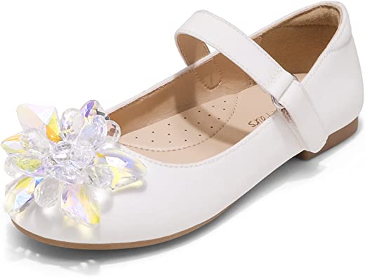 Photo 1 of DREAM PAIRS Girls Wedding Party Dress Shoes Princess Crystal Flower Ballet Flats
SIZE 9 TODDLER