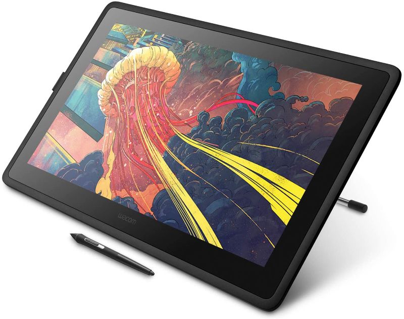 Photo 1 of Wacom Cintiq 22 Drawing Tablet with HD Screen, Graphic Monitor, 8192 Pressure-Levels (DTK2260K0A) 2019 Version, Medium
