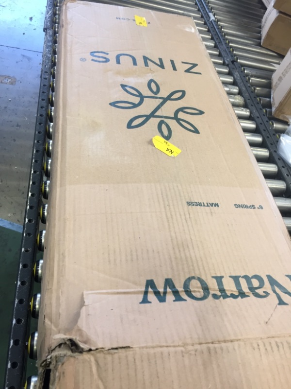 Photo 2 of Zinus 6 Inch Spring Mattress, Narrow Twin