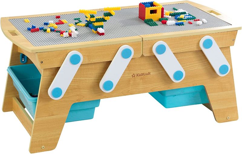 Photo 1 of KidKraft - BUILDING BRICKS PLAY N STORE TABLE