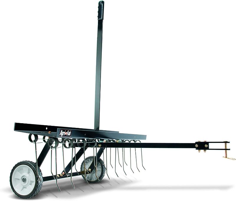 Photo 1 of Agri-Fab 40-Inch Tine Tow Dethatcher 45-0294,Black
