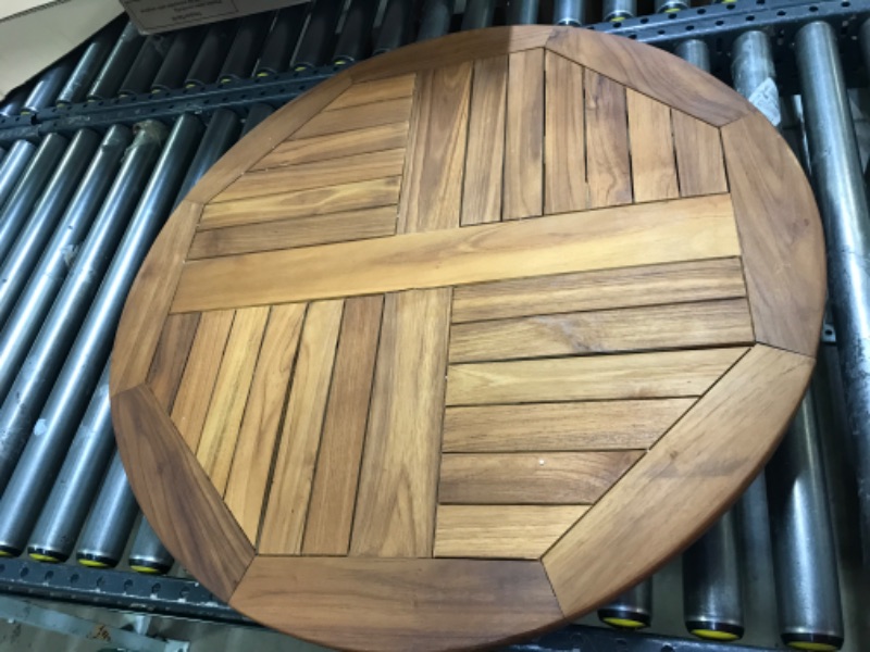 Photo 1 of 31 inch circular wood table top 