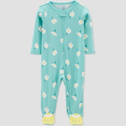 Photo 2 of Carter's Just One You® Baby Sea Creatures Footed Pajamas  3-9 M