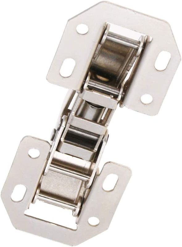 Photo 1 of Yinpecly 1.26inch Soft Closing Cabinet Door Hinge Cold Rolled Steel Nickel-Plated Cabinet Hydraulic Hinge with Screws, for Drawer Window Cupboard Door Silver Tone 20pcs
