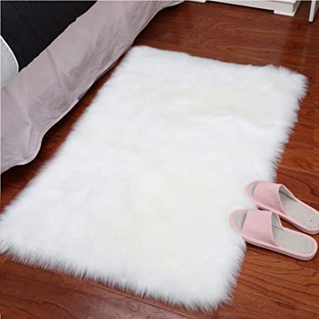 Photo 1 of  Fur Area Rug Soft Fluffy