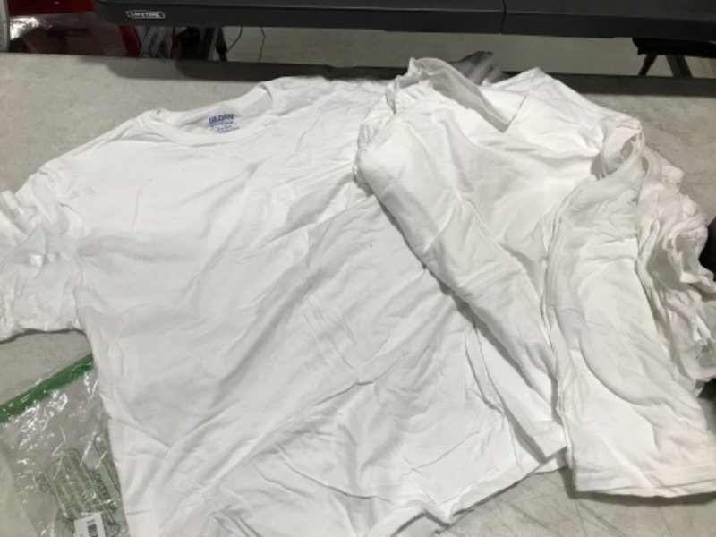 Photo 1 of 6 PACK GILDAN WHITE TEES - XL 