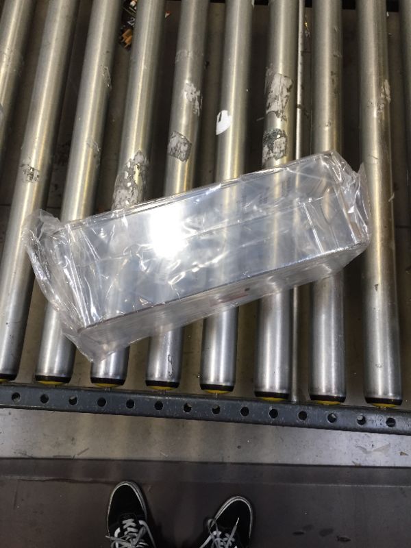 Photo 1 of 3---------CLEAR STORAGE BINS