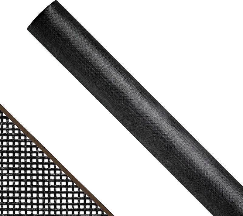 Photo 1 of ADFORS Premium Small Insect Screen, 36" x 100', Charcoal
