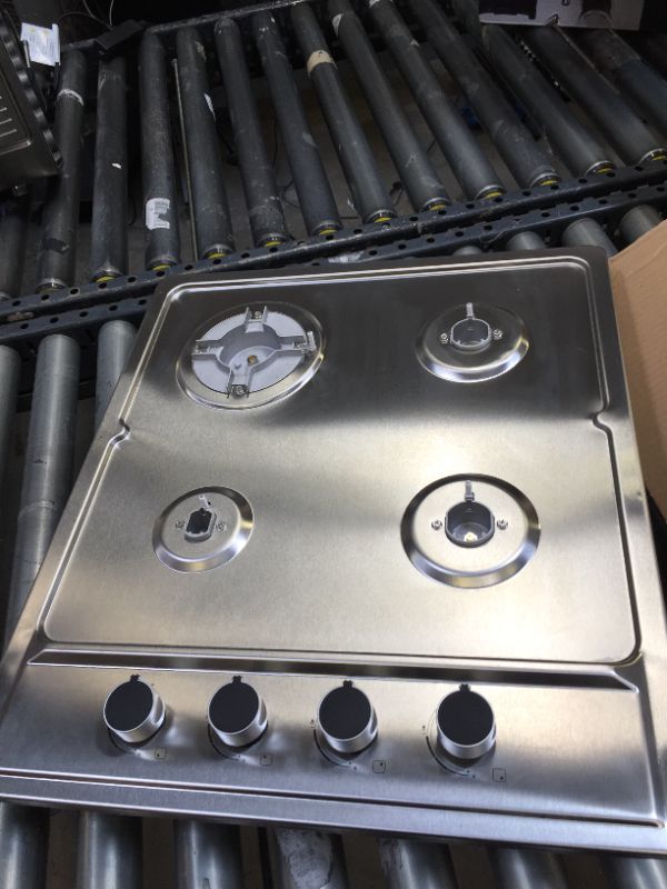 Photo 7 of 22?x20? Built in Gas Cooktop 4 Burners Stainless Steel Stove with NG/LPG Conversion Kit Thermocouple Protection and Easy to Clean (20Wx22L)----MISSING SOME PARTS 
