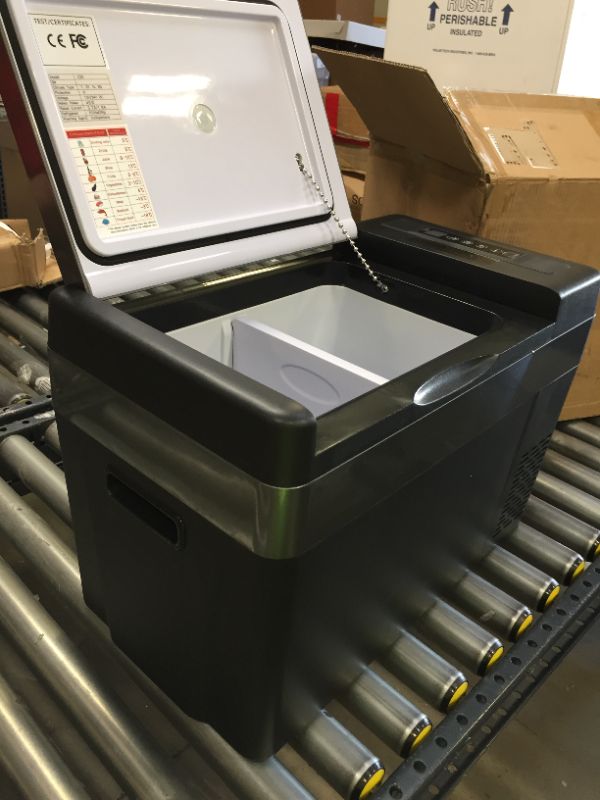 Photo 1 of c29 ice chest rifrigorator ----missing power cord unable to test 