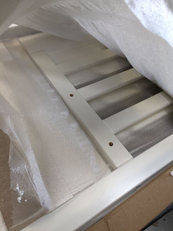 Photo 1 of bedz king stairway white ---box 2 of2 ---missing box 1 of 2 