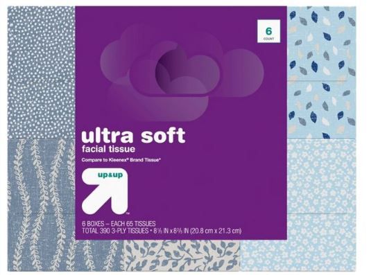 Photo 1 of 2---Ultra Soft Facial Tissue - 6pk/65ct - up & up™