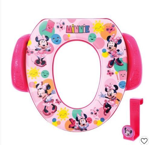 Photo 1 of Disney Baby Minnie "Pop Attitude" Soft Potty Seat with Potty Hook

