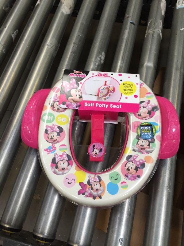 Photo 3 of Disney Baby Minnie "Pop Attitude" Soft Potty Seat with Potty Hook

