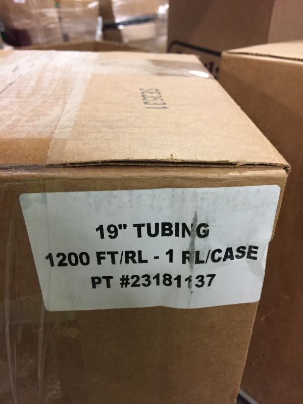 Photo 1 of 19" tubing 1200ft/rl-1rl/case pt#23191137
