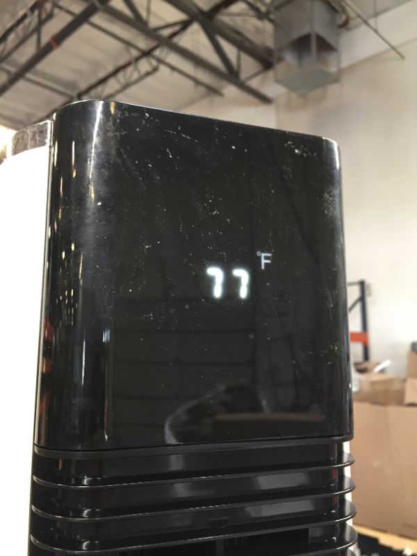 Photo 1 of Sunday Living Evaporative Air Cooler, 43'' Portable Cooling Fan w/Cooling & Humidification, 50° Oscillation, 4 Ice Packs, 3 Speed & 3 Mode Setting, 1.3 Gallon Water Tank, 12H Timer, Swamp Fan with Remote Control
