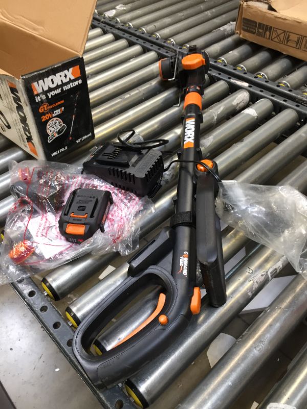 Photo 6 of String Trimmer and Lawn Edger Redback E312D Grass Trimmer with Adjustable Head and Handle Cordless Trimmer Kit with a Brushless Motor Tool Only
