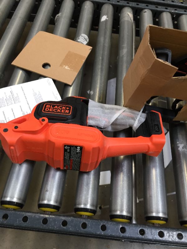 Photo 1 of BLACK+DECKER 20V MAX Cordless Hedge Trimmer with Power Command Powercut, 22-Inch (LHT321FF)
