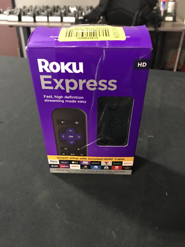 Photo 2 of Roku Express | HD Streaming Media Player with High Speed HDMI Cable and Simple Remote

