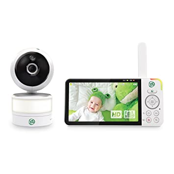 Photo 1 of LeapFrog LF915HD Video Baby Monitor with 5” 720p HD LCD Display, 360° Pan & Tilt with 8X Zoom Camera, Color Night Vision, Night Light, Two-Way Intercom, Smart Sensors
