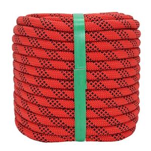 Photo 1 of YUZENET Braided Polyester Arborist Rigging Rope 3/8" X 100' Strong Pulling Ro...
