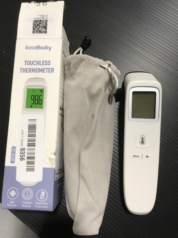 Photo 3 of Contactless Infrared Digital Thermometer - 4 in 1 Medical Thermometers Forehead, Room, Liquid & Object Temperature. Suitable for All Ages.