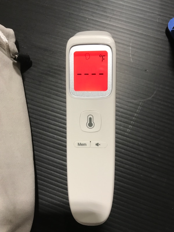 Photo 2 of Contactless Infrared Digital Thermometer - 4 in 1 Medical Thermometers Forehead, Room, Liquid & Object Temperature. Suitable for All Ages.