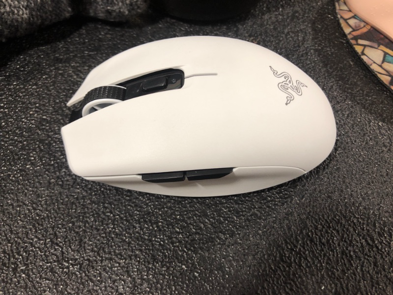 Photo 2 of Razer Orochi V2 Mobile Wireless Gaming Mouse: Ultra Lightweight - 2 Wireless Modes - Up to 950hrs Battery Life - Mechanical Mouse Switches - 5G Advanced 18K DPI Optical Sensor - White