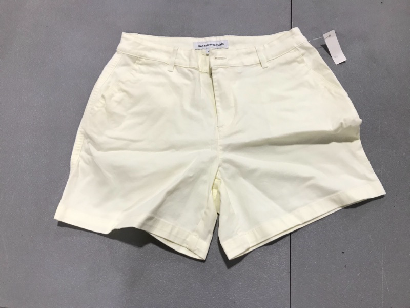 Photo 2 of Amazon Essentials 5" Inseam Chino Short (Available in Straight and Curvy Fits) Classic Cream 8