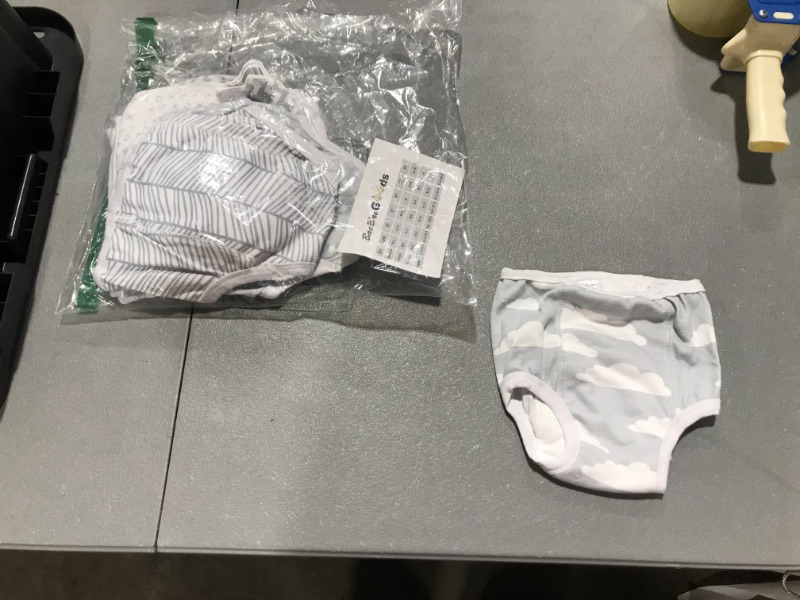 Photo 2 of BaeBae Goods Grey Clouds Baby Potty Training Underwear for Boys & Girls (3T), Underpants 3T (8 Count)