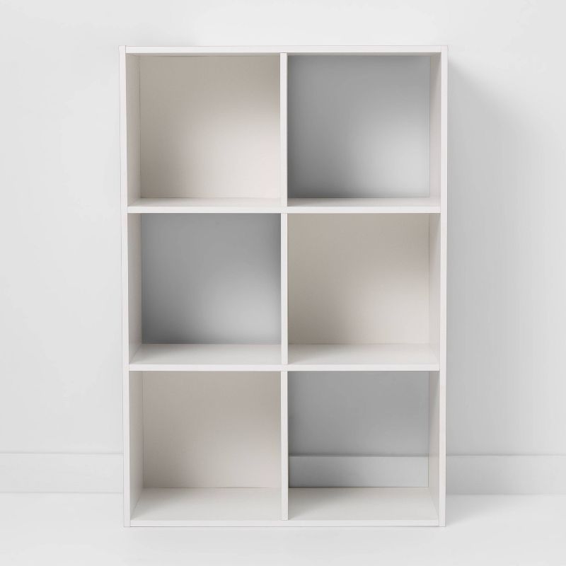 Photo 1 of 11" 6 Cube Organizer Shelf - Room Essentials™

