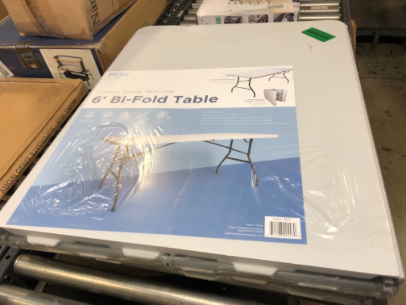 Photo 2 of 6 Foot Bi-Fold Folding Table - Plastic Development Group