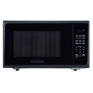 Photo 1 of BLACK+DECKER 1.1 cu ft 1000W Microwave Oven - Stainless Steel Black


