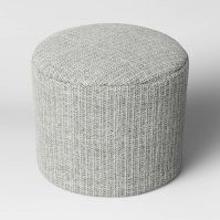 Photo 1 of Alderson Round Pouf - Threshold™-----item is dirty on the bottom due to shipping 

