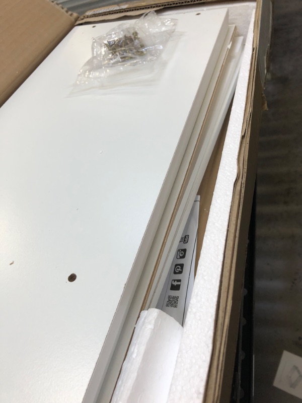 Photo 1 of Furinno 5-Cube Reversible Open Shelf, White