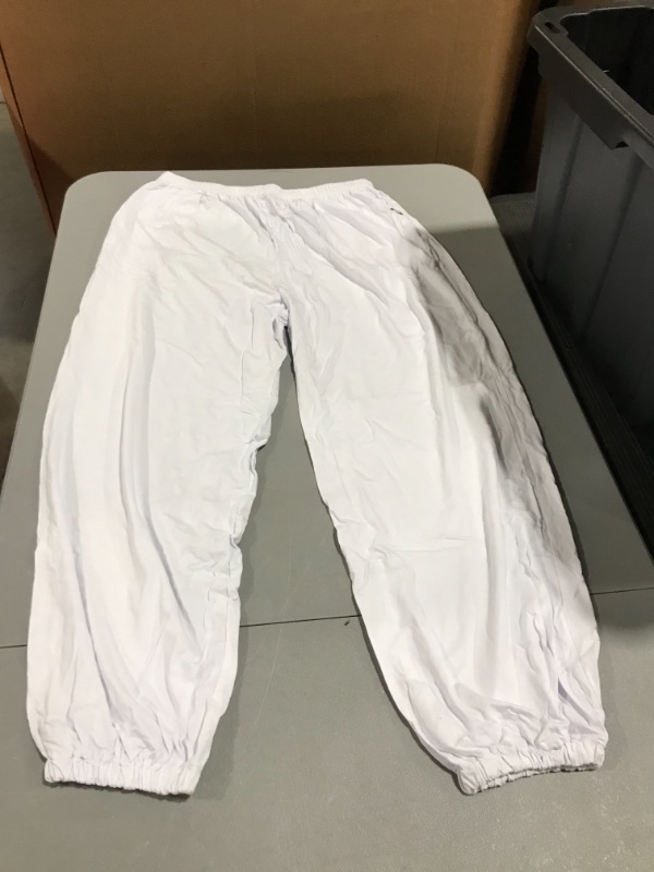 Photo 1 of  HOEREY Lounge Pants with elastic waistband/ XL(WHITW)